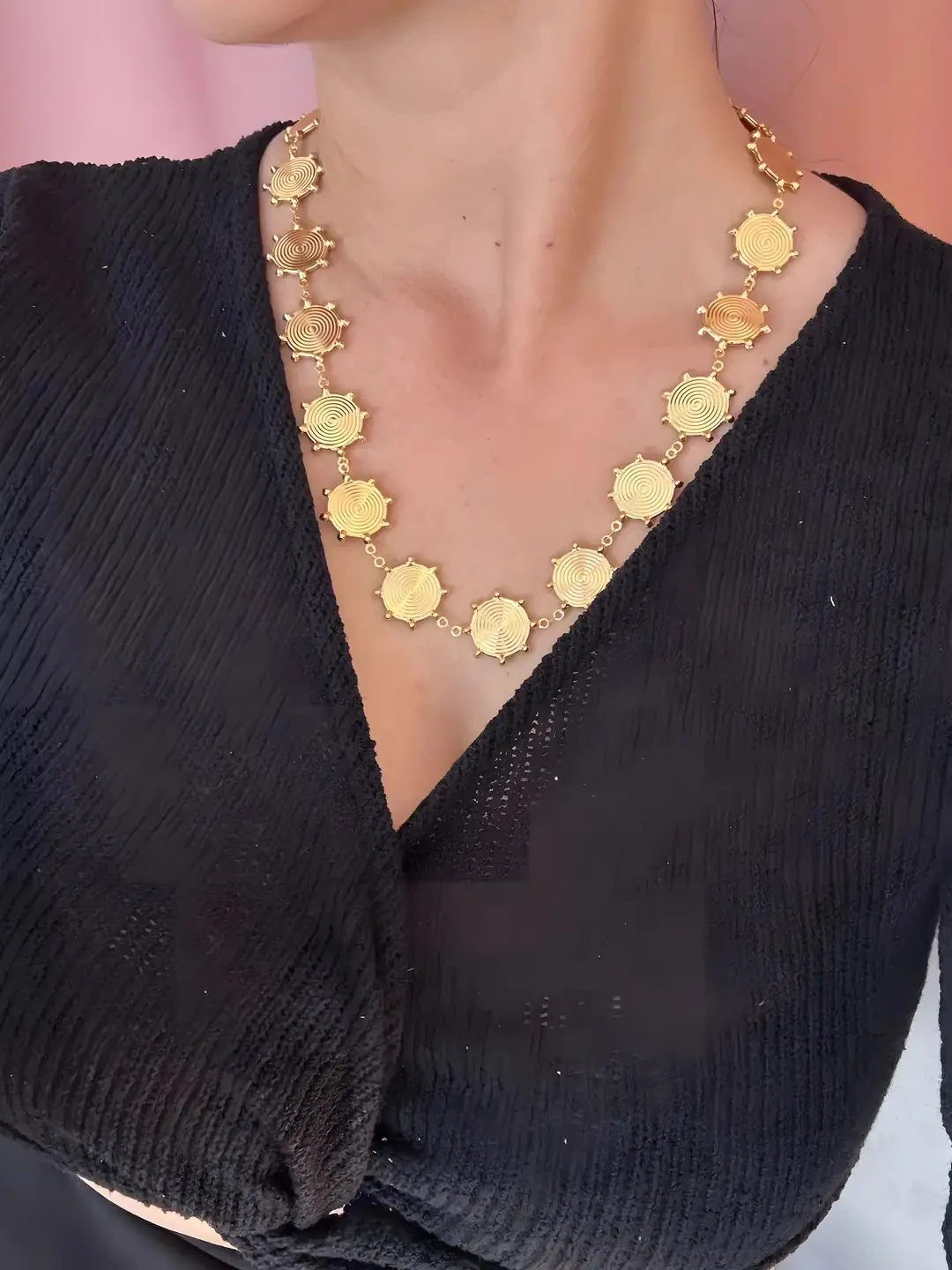 Spiral Energy Çelik Kolye