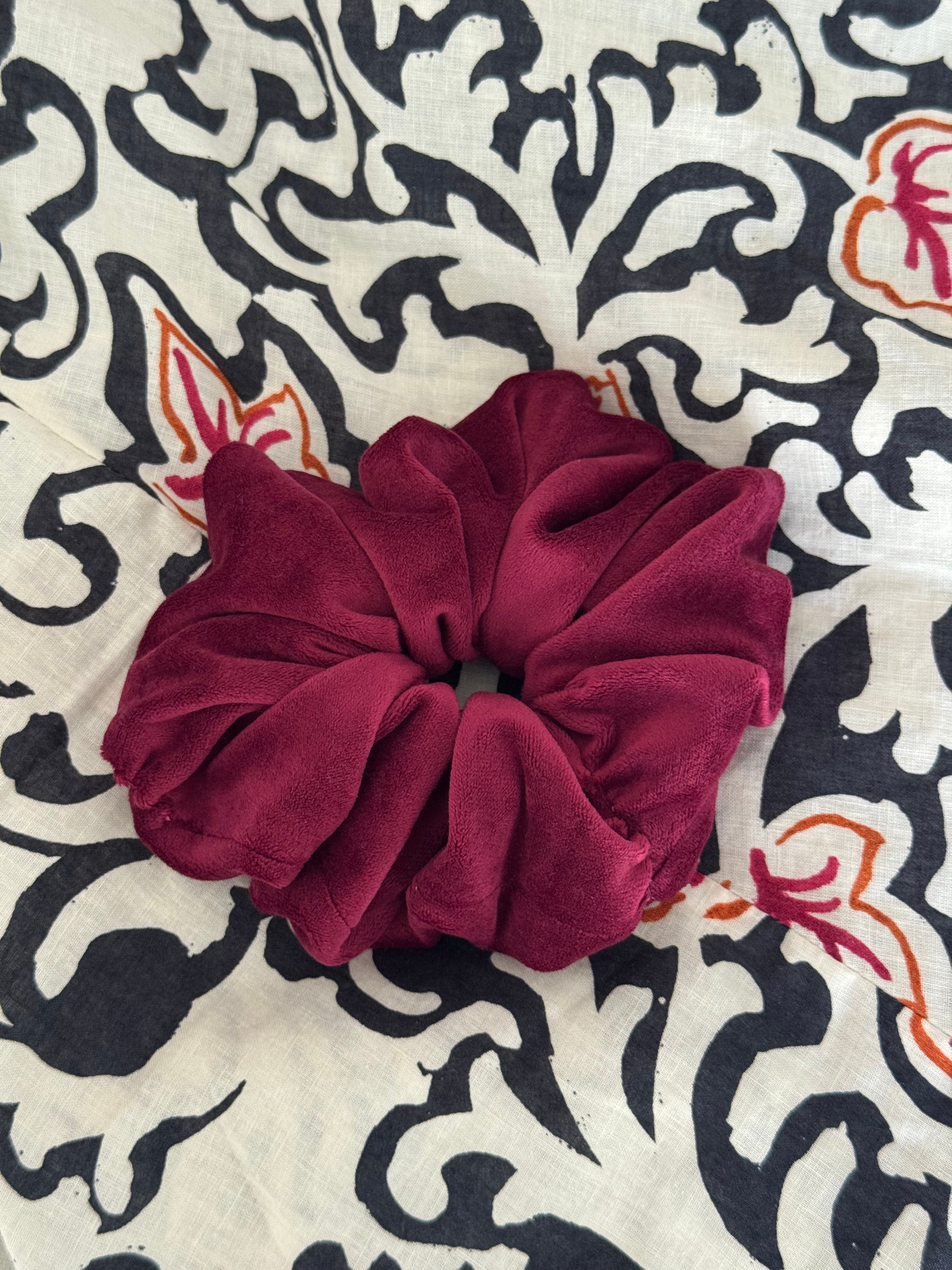 Bordo Kadife Toka 🌹✨