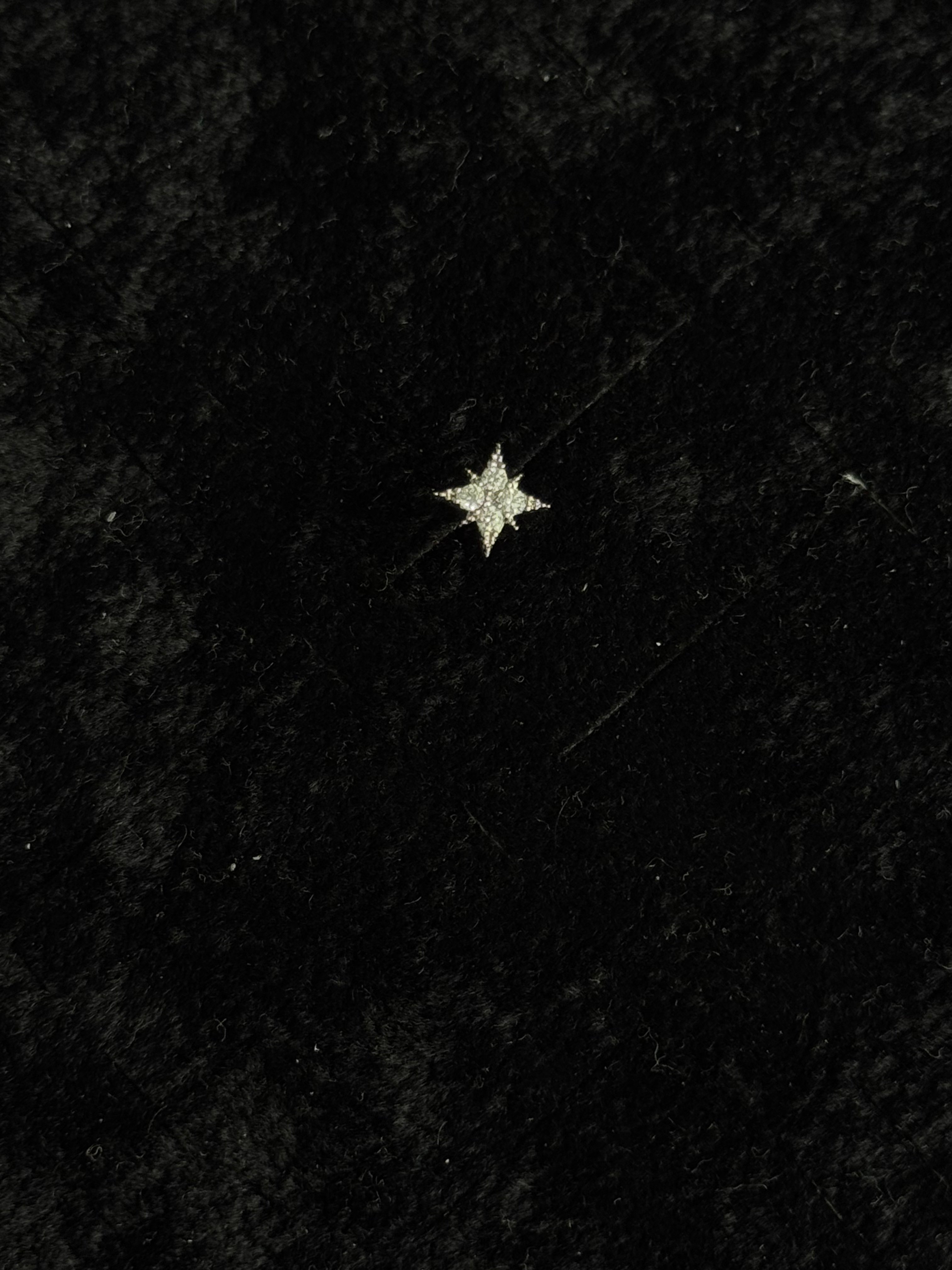 Kar Tanesi Silver Tragus Küpe 