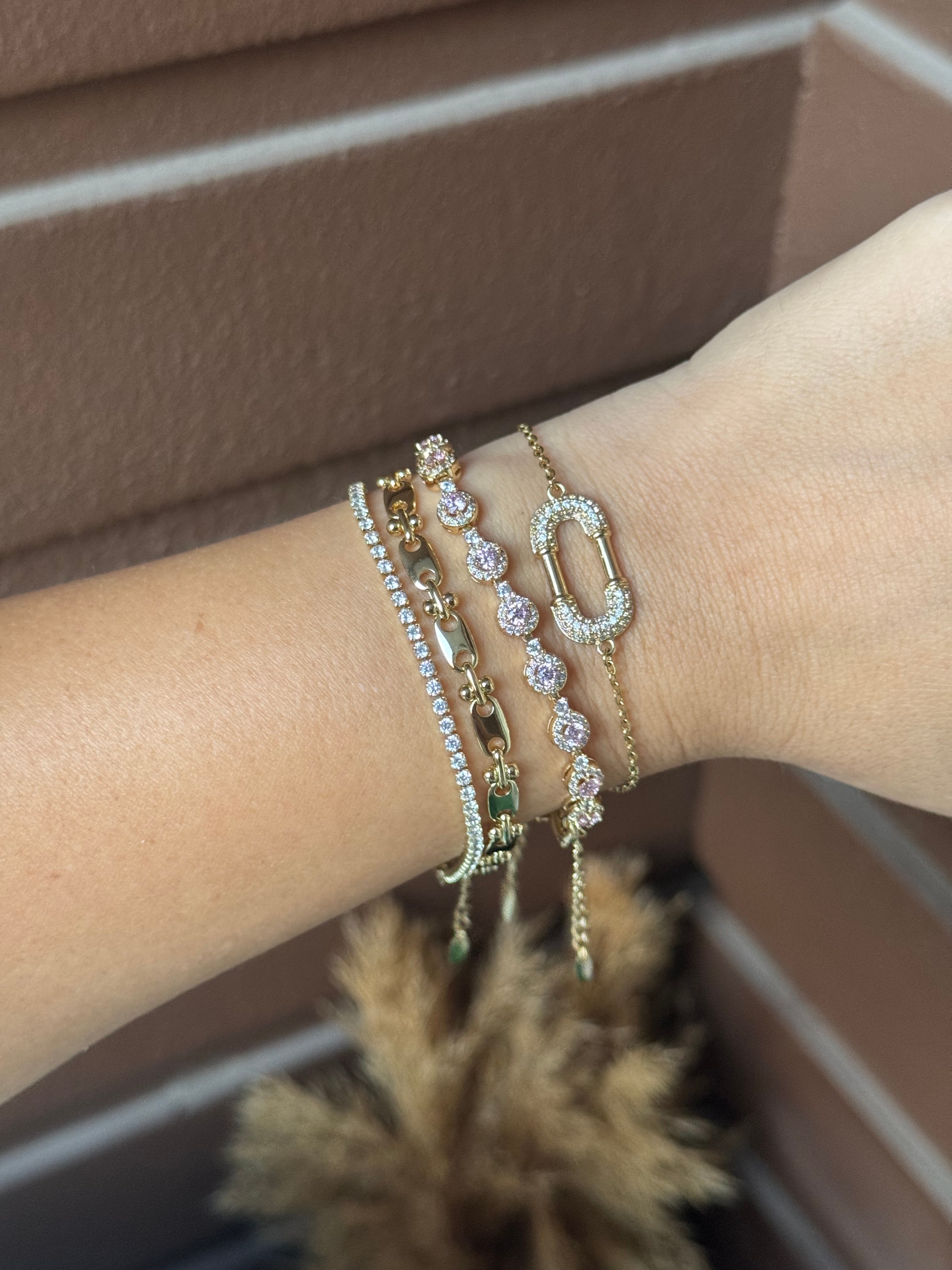 ✨ Gold Zincir Model Ayarlanabilir Bileklik ✨
