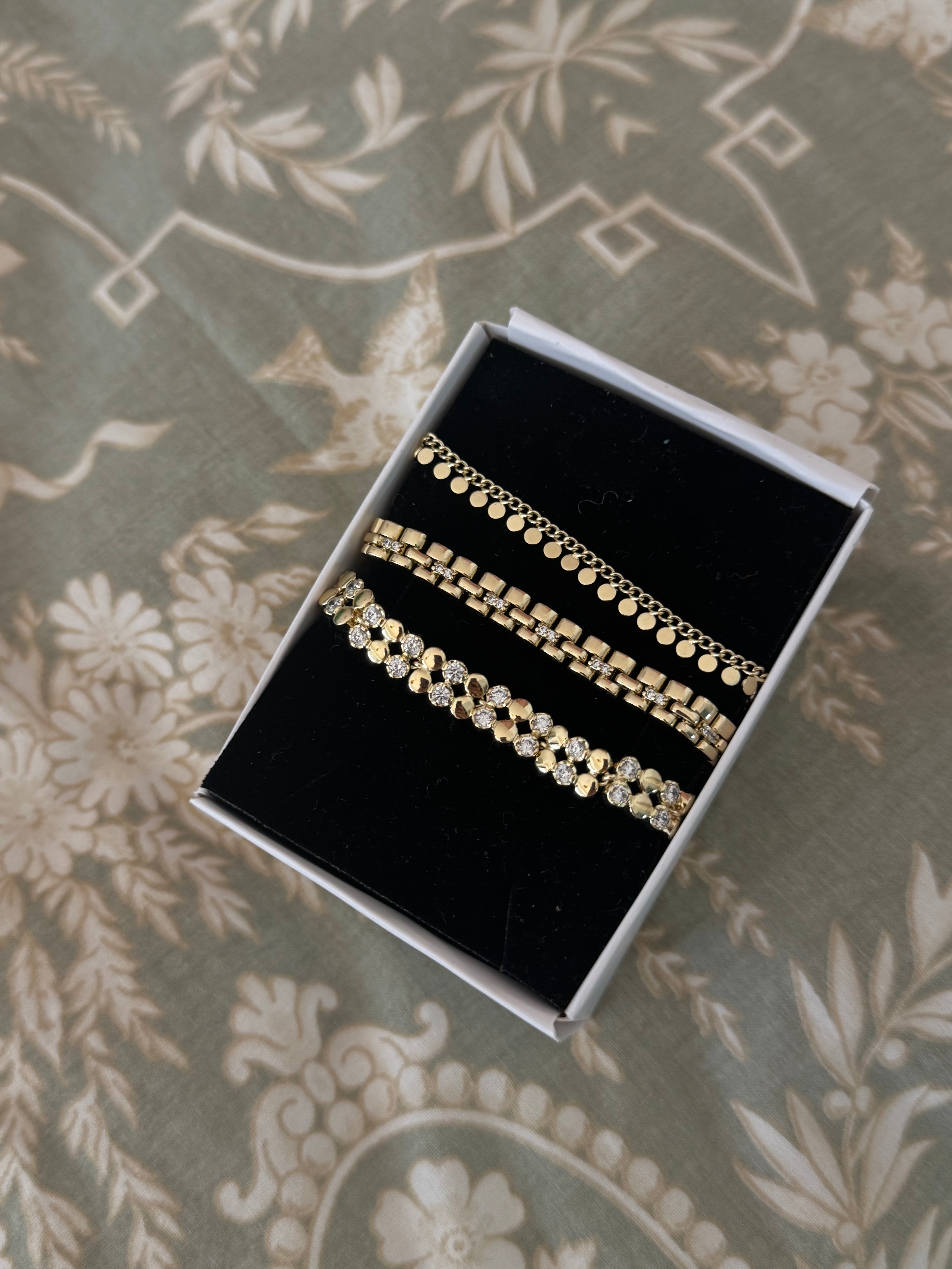 Mini Gold Kayış Bileklik ⛓️✨ 19-2O cm