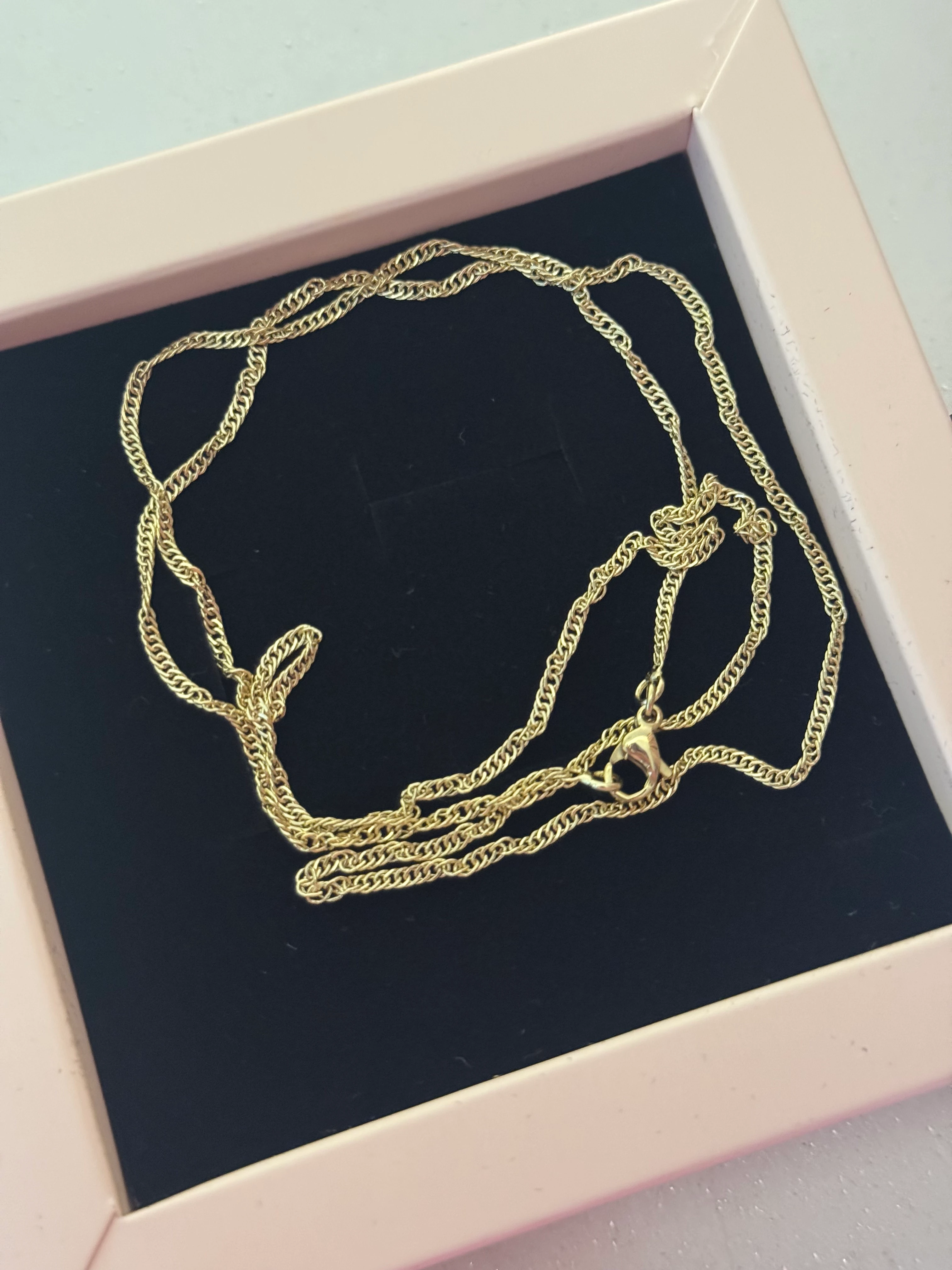 60 cm Gold Kuyumcu Model Unisex Zincir