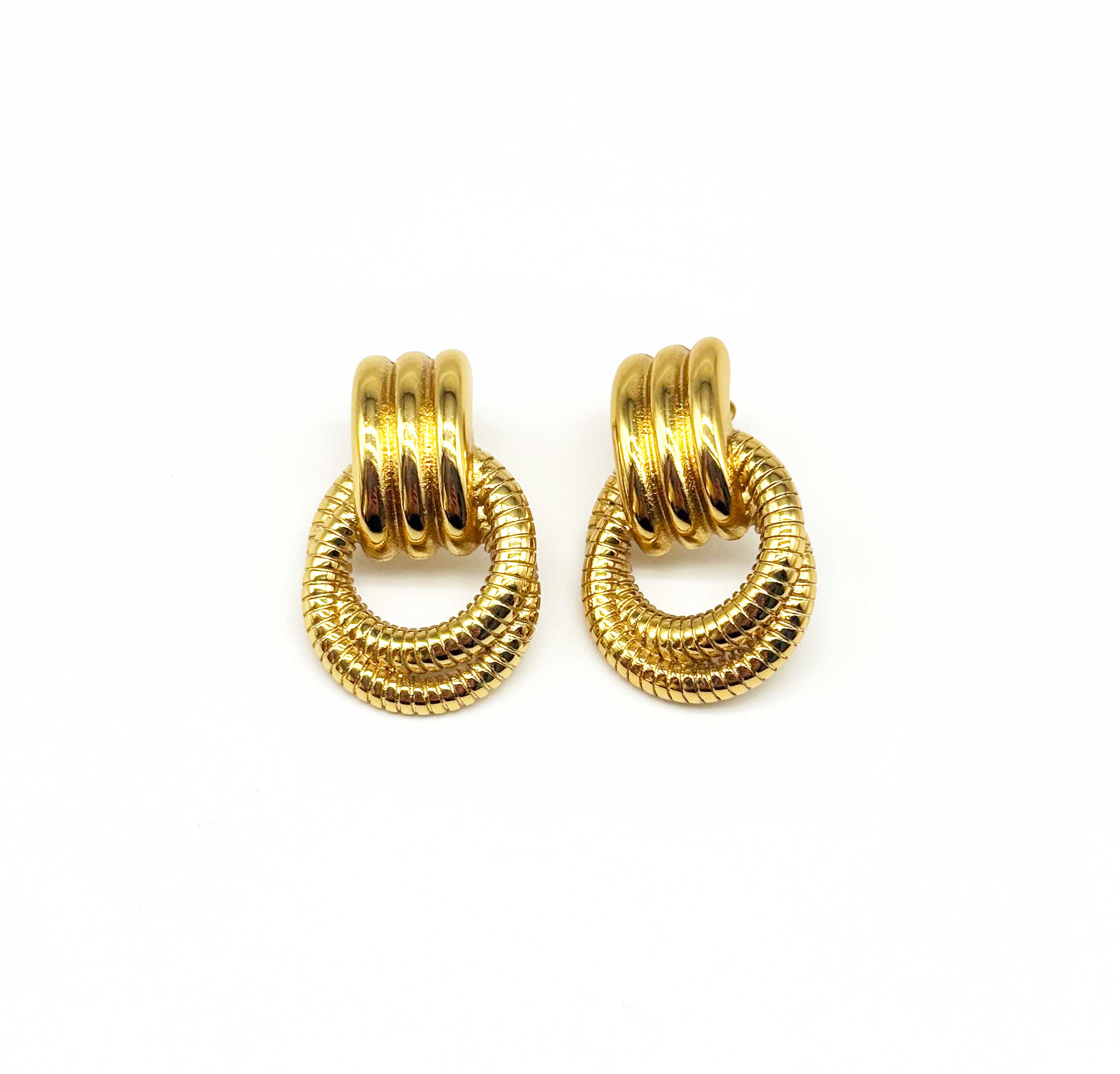 Çelik Düğme Model Küpe – 316L Cerrahi Çelik