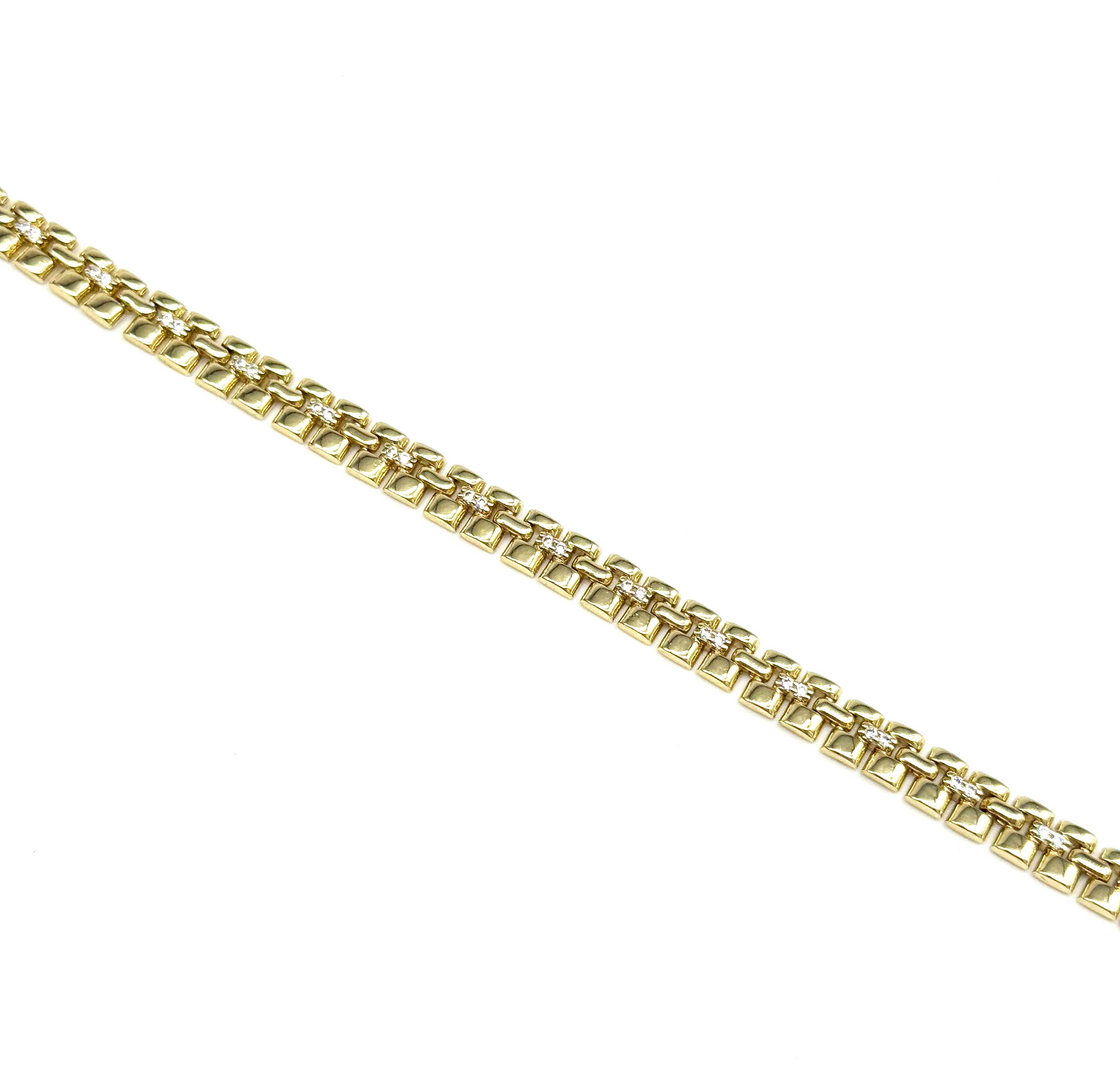 Mini Gold Kayış Bileklik ⛓️✨ 19-2O cm