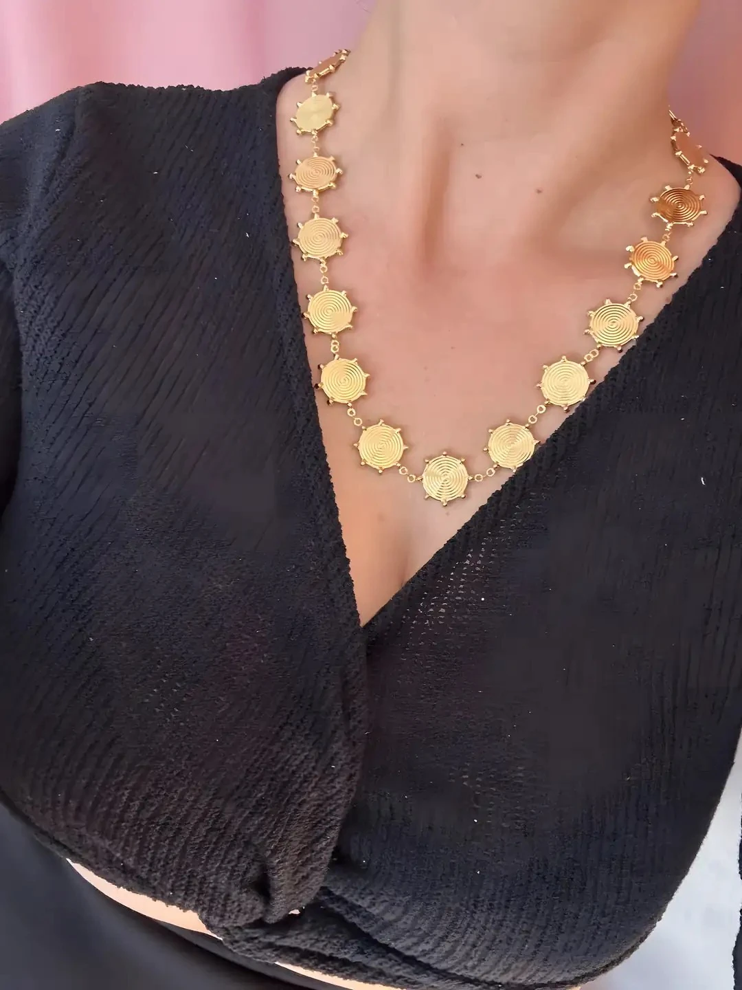 Spiral Energy Çelik Kolye