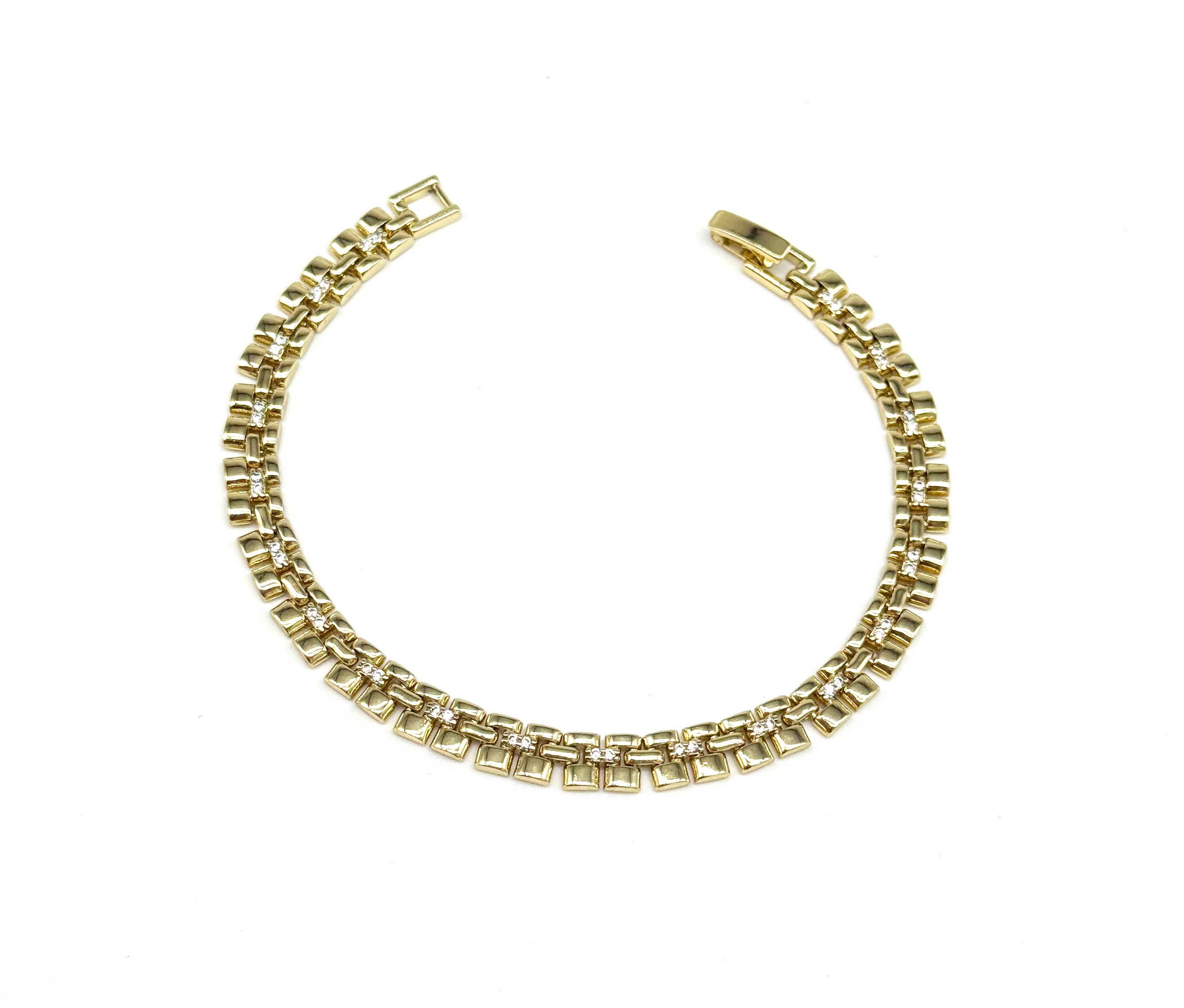Mini Gold Kayış Bileklik ⛓️✨ 19-2O cm