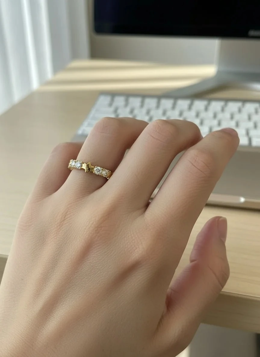 Su Yolu Yıldız Yüzük 