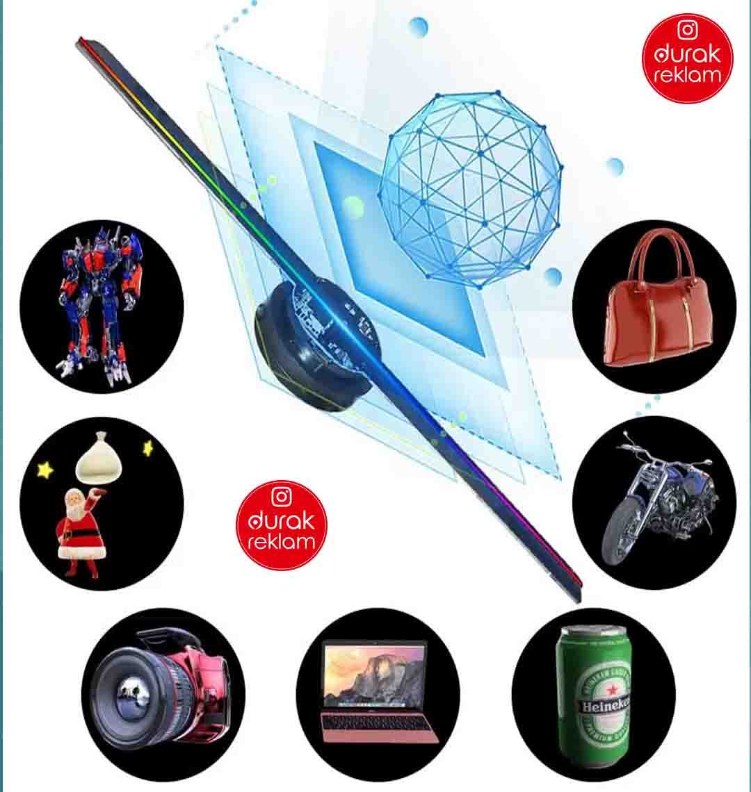 42cm 3D Hologram 2 Kanat