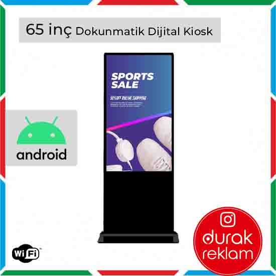 Dokunmatik Dijital Kiosk Led Ekran