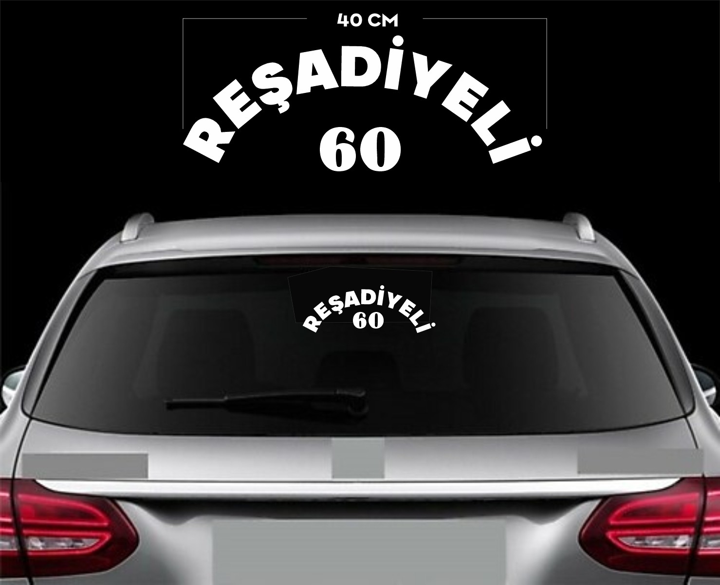 Reşadiyeli Folyo kesim etiket