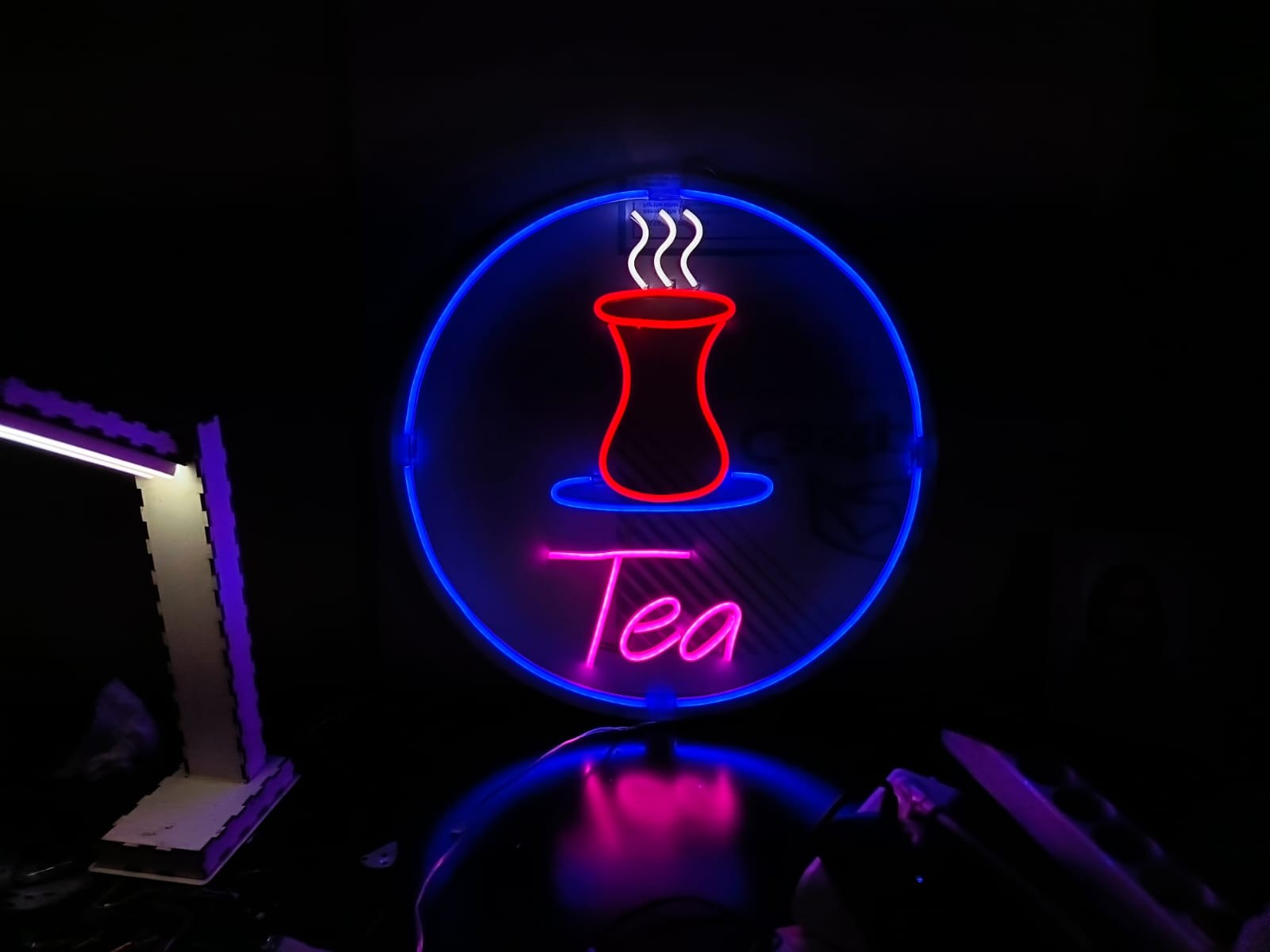 Çay Neon Led Tabela