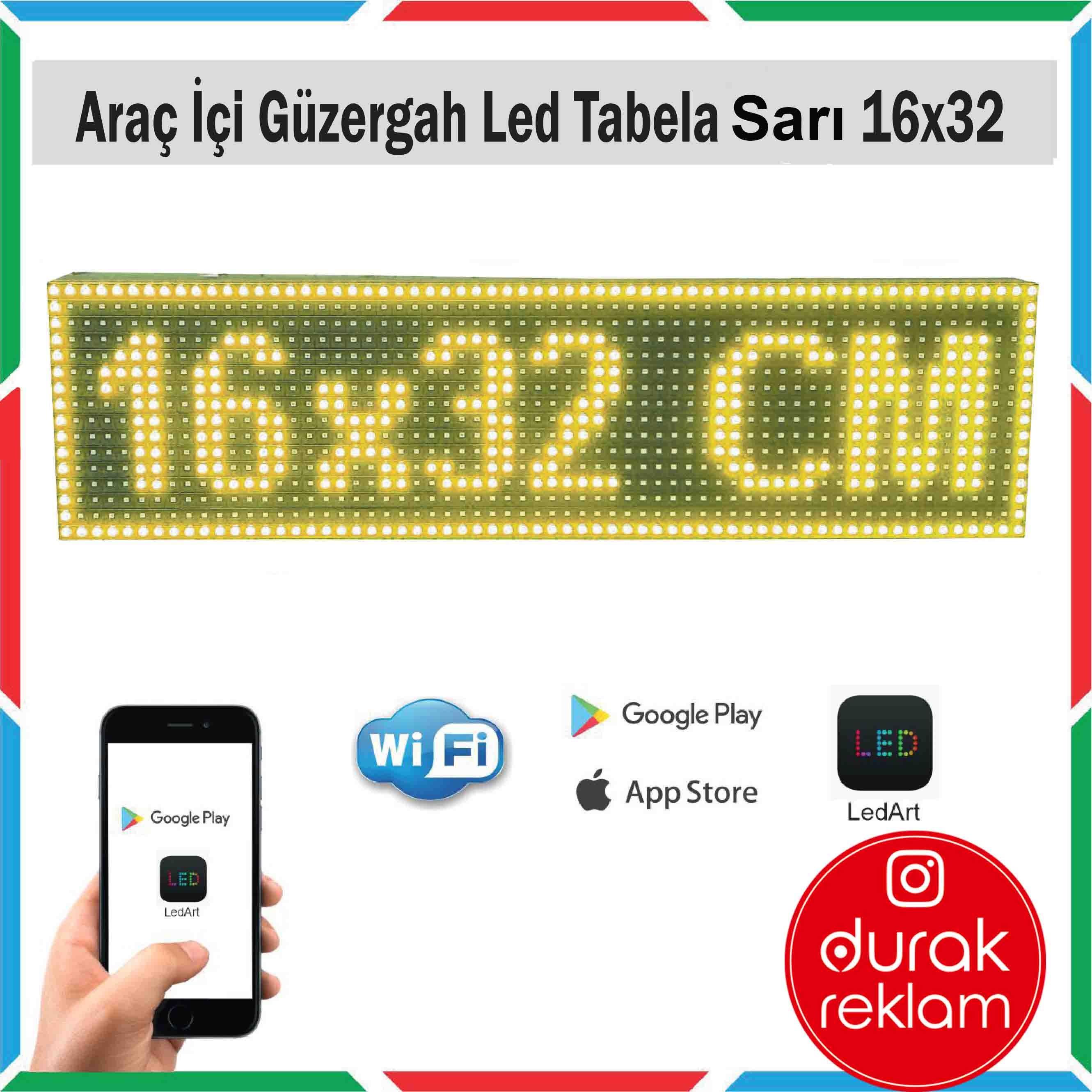 Otobüs Önü Led Güzergah tabelası