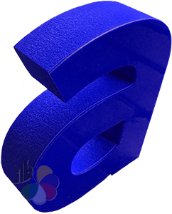 Lampex 4cm Işıksız Kabartma Harf
