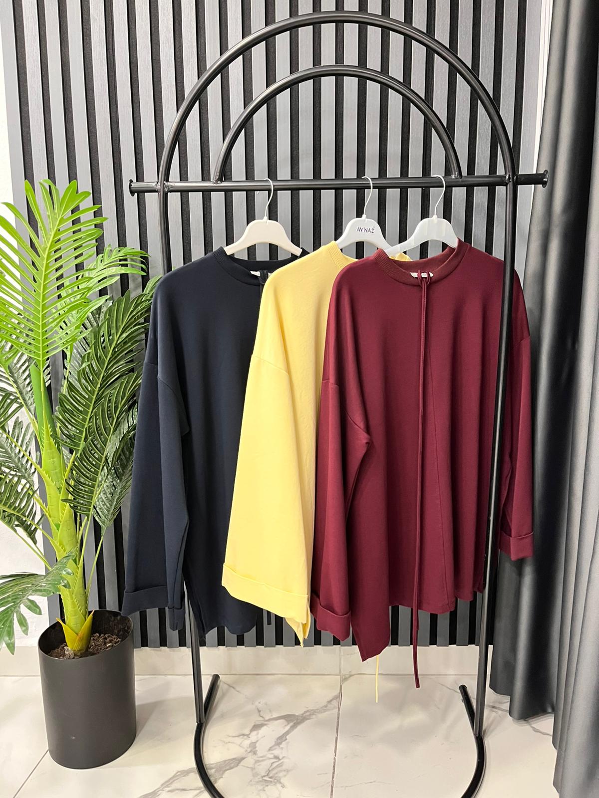 yanı yırtmaçlı tunik