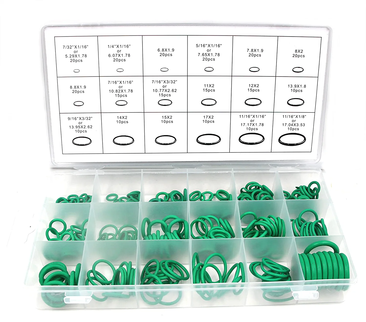 LX O-RING SET FOR CAR 270PSC SET W-8085 KOMBİ VE ÜNİVERSAL 
