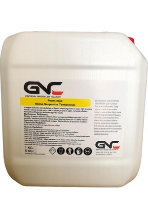 GNC KLİMÖA SERPANTIN TEMİZLEME İLAÇ 5 LT