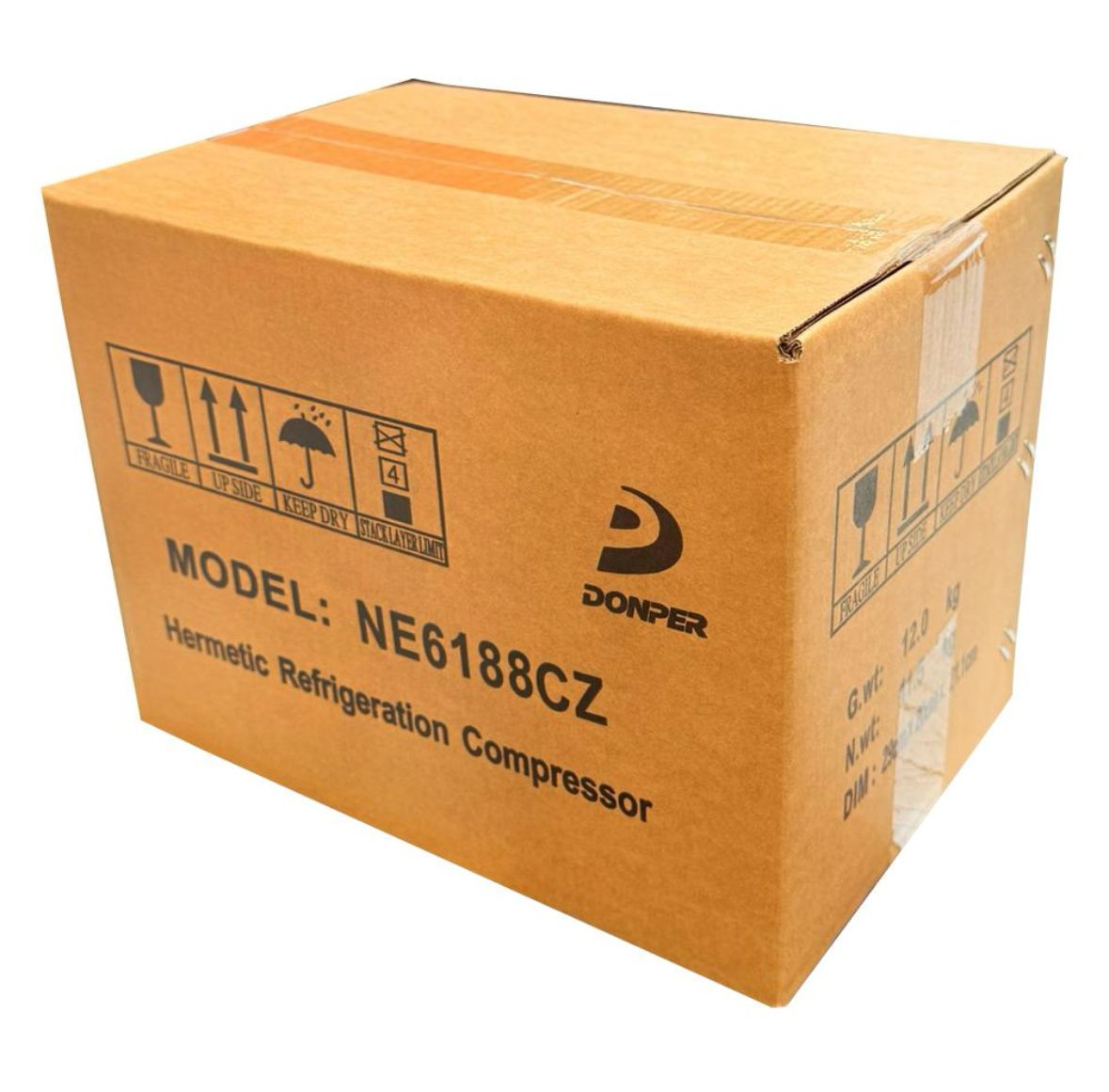 DONPER NE6188CZ 3/8HP 1100 WATT R134a KOMPRESÖR (NEU 6210 Z MUADİL)