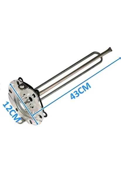 Arçelik-Demirdöküm-Beko -Bosch-Siemens termosifon Rezistansı Titanium Anotsuz 6 Delikli