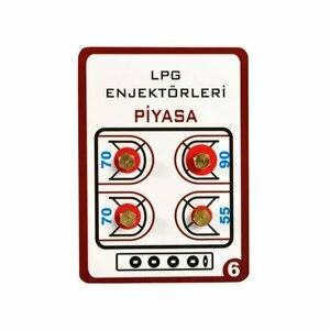 PİYASA LPG ENJEKTÖR 6 MM