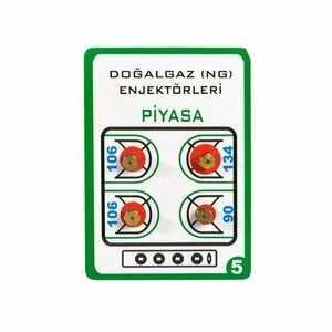 PİYASA DOĞALGAZ ENJEKTÖR 6 MM
