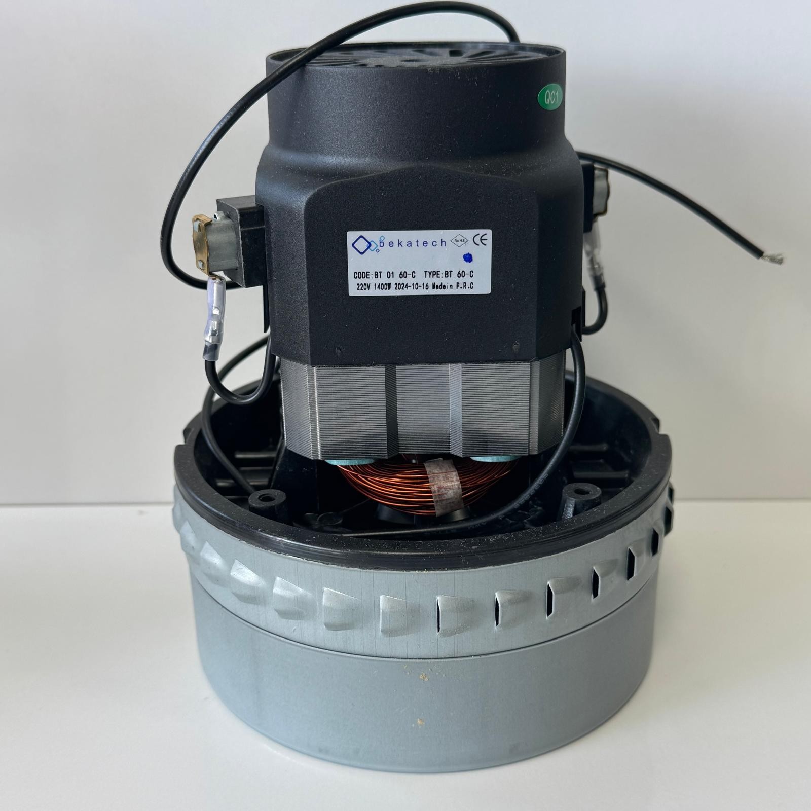 	BT0160C		SÜPÜRGE MOTOR İKİ FANLI 220V 1400W BAKIR SARGILI