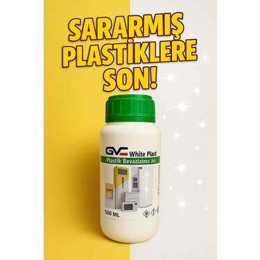 GNC PLASTİK BEYAZLATICI JEL KIMYASAL %100 ETKİLİ