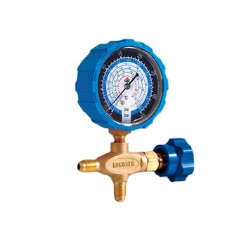 HONGSEN HS-466 1'Lİ MANİFOLD R-22 + R134 + R410 MAVİ   