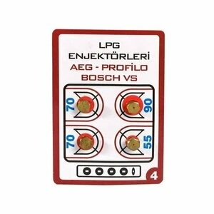 ARÇELİK - BOSCH - KUMTEL V.S LPG ENJEKTÖR 7 MM (PAKET İÇİ MİKTAR 50 ADET)