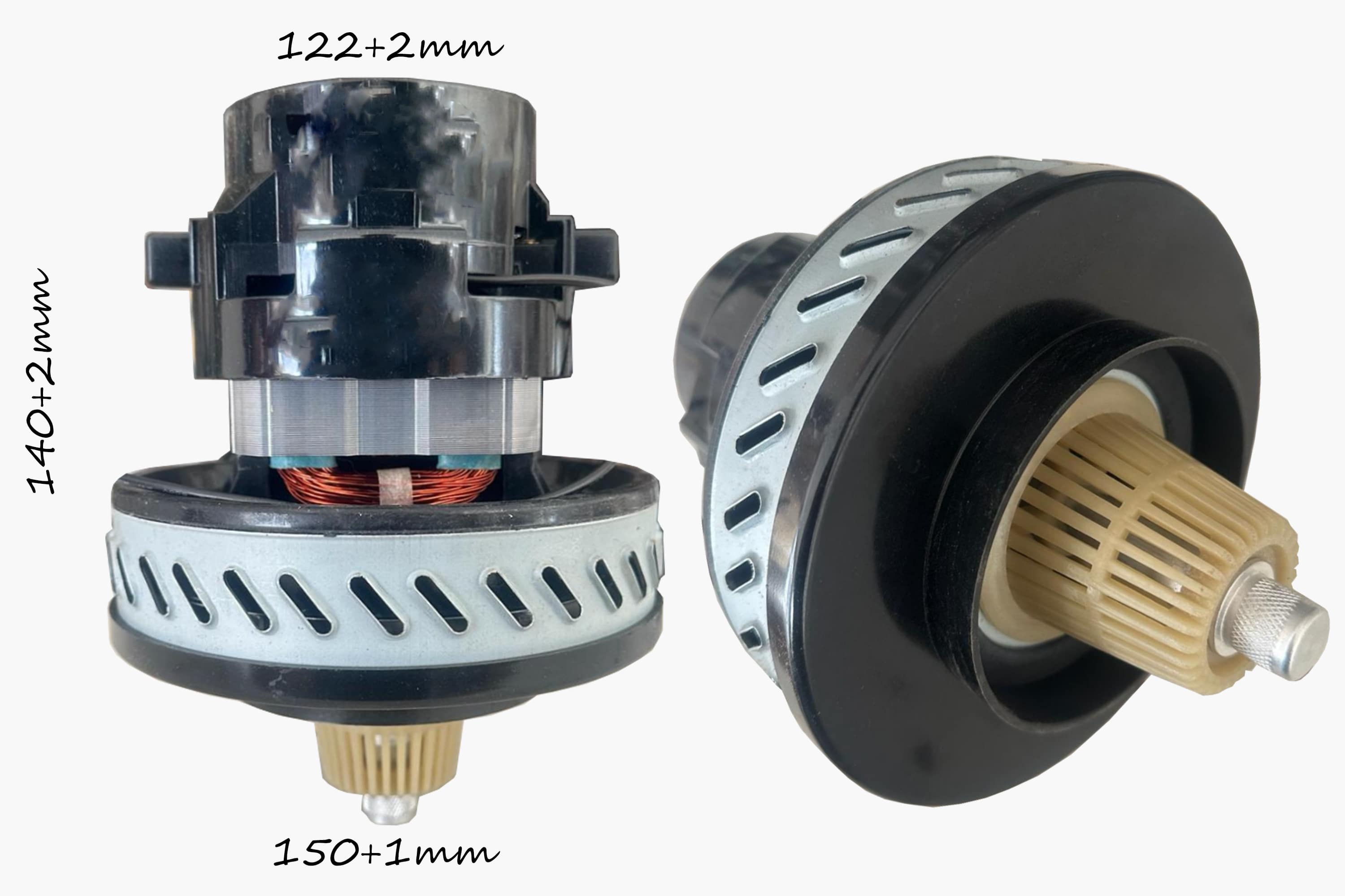 MOTOR SÜPÜRGE SEPARATÖRLÜ TEK FAN LİBELLA 1200W (SRV57) BAKIR SARGILI