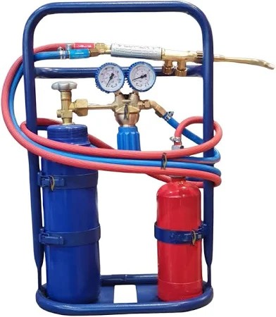 Oksijen Kaynak Seti 2 Litre Geri Tepmeli