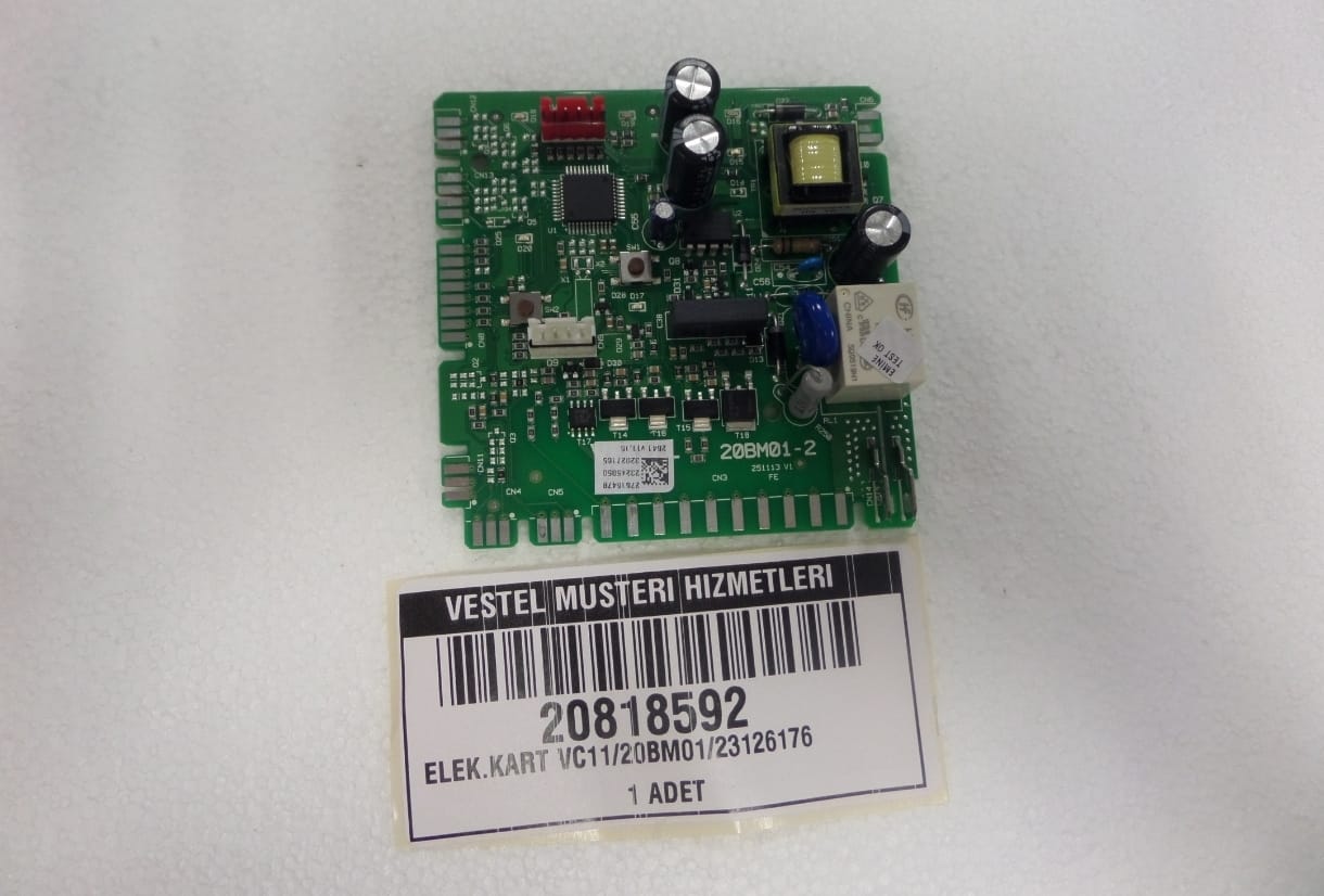Vestel BMEM201W Bulaşık Makinesi Elektronik Kart - 20818592