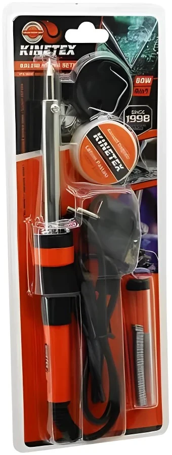Kinetex Ktx-2659 ( 4İN1 ) Kalem Havya Lehim Seti ( 60W Kalem Havya & Mini Stand & Lehim Pastasi & Lehim Teli )
