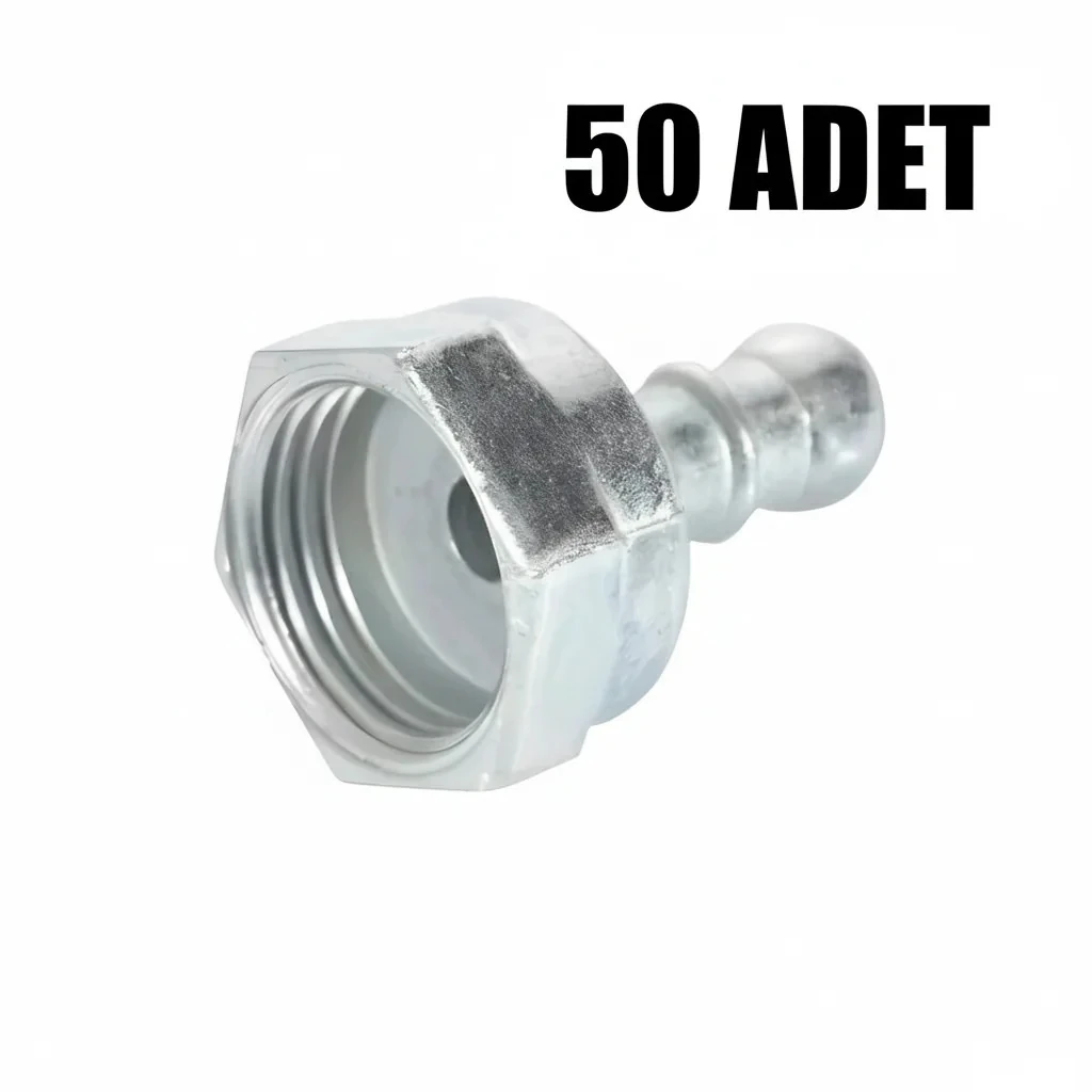 OCAK DÜZ HORTUM GİRİŞ 1/2" (PAKET İÇİ MİKTAR 50 ADET)