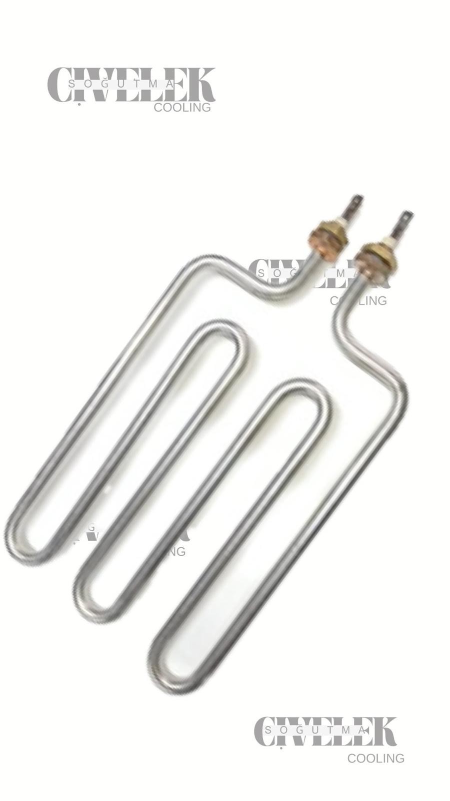 Semaver Rezistans 2000w 220w 8,5 Çap Krom