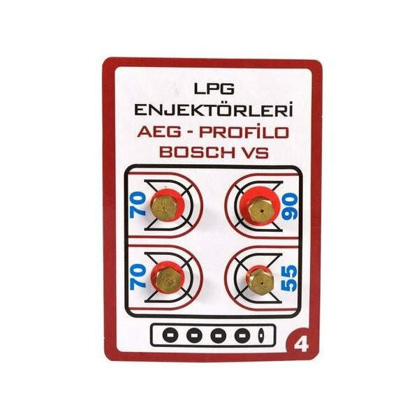 AEG LPG ENJEKTÖR 7 MM