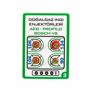 ARÇELİK - BOSCH - KUMTEL V.S DOĞALGAZ ENJEKTÖR 7 MM (PAKET İÇİ MİKTAR 50 ADET)