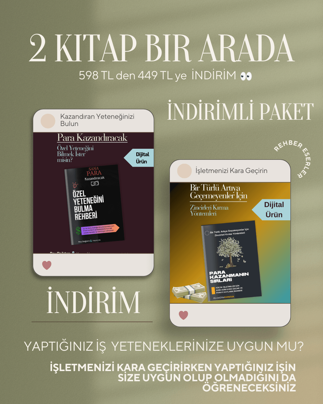 İşinizi Yeteneklerinizle Büyütün Rehber Paketi