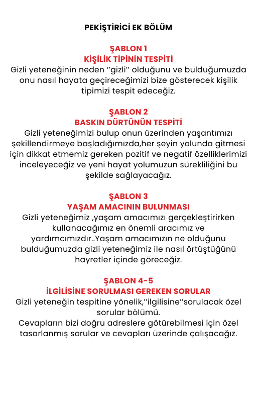 SANA PARA KAZANDIRACAK ÖZEL YETENEĞİNİ BULMA REHBERİ