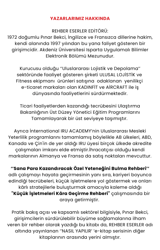 SANA PARA KAZANDIRACAK ÖZEL YETENEĞİNİ BULMA REHBERİ