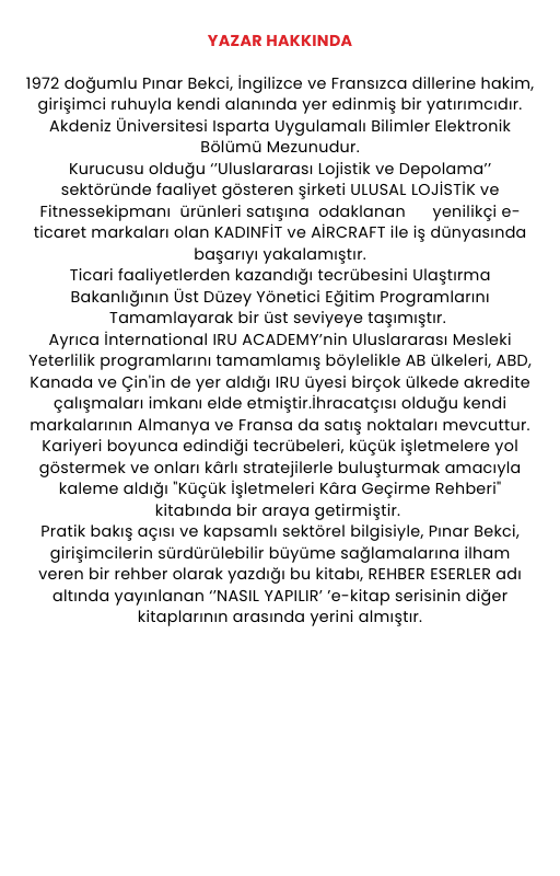 PARA KAZANMANIN SIRLARI-KÜÇÜK İŞLETMELER İÇİN ADIM ADIM KARA GEÇME VE PARAYI KATLAMA REHBERİ