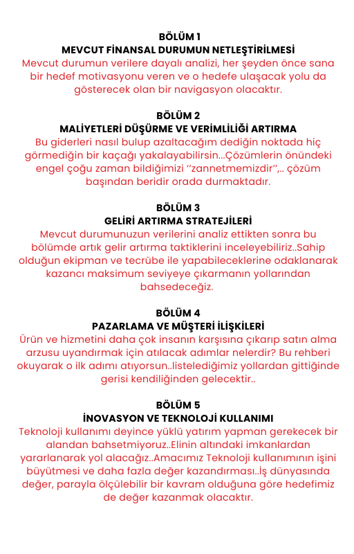 PARA KAZANMANIN SIRLARI-KÜÇÜK İŞLETMELER İÇİN ADIM ADIM KARA GEÇME VE PARAYI KATLAMA REHBERİ