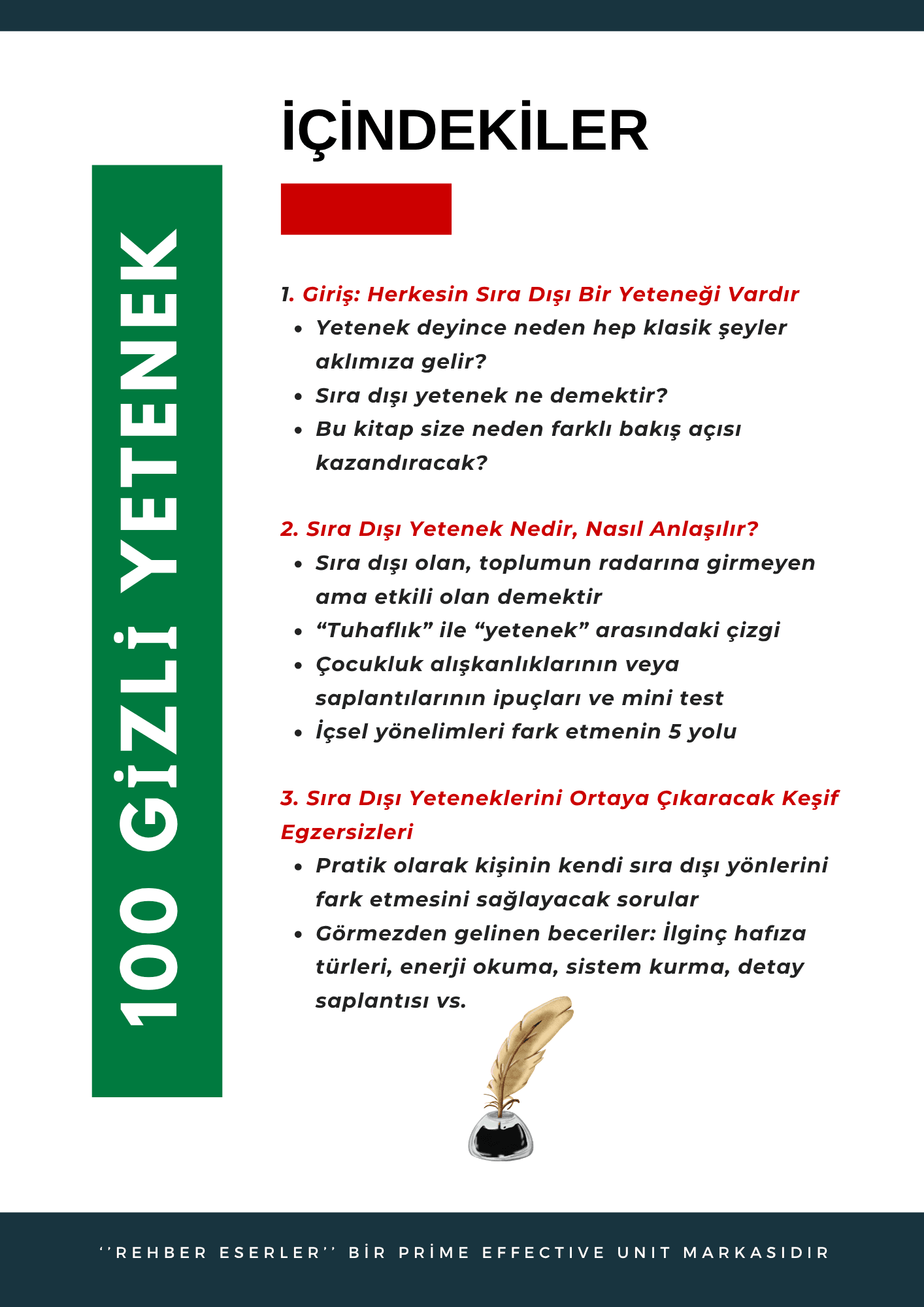 Gözden Kaçan 100 Gizli Yetenek İle Kazanma Rehberi