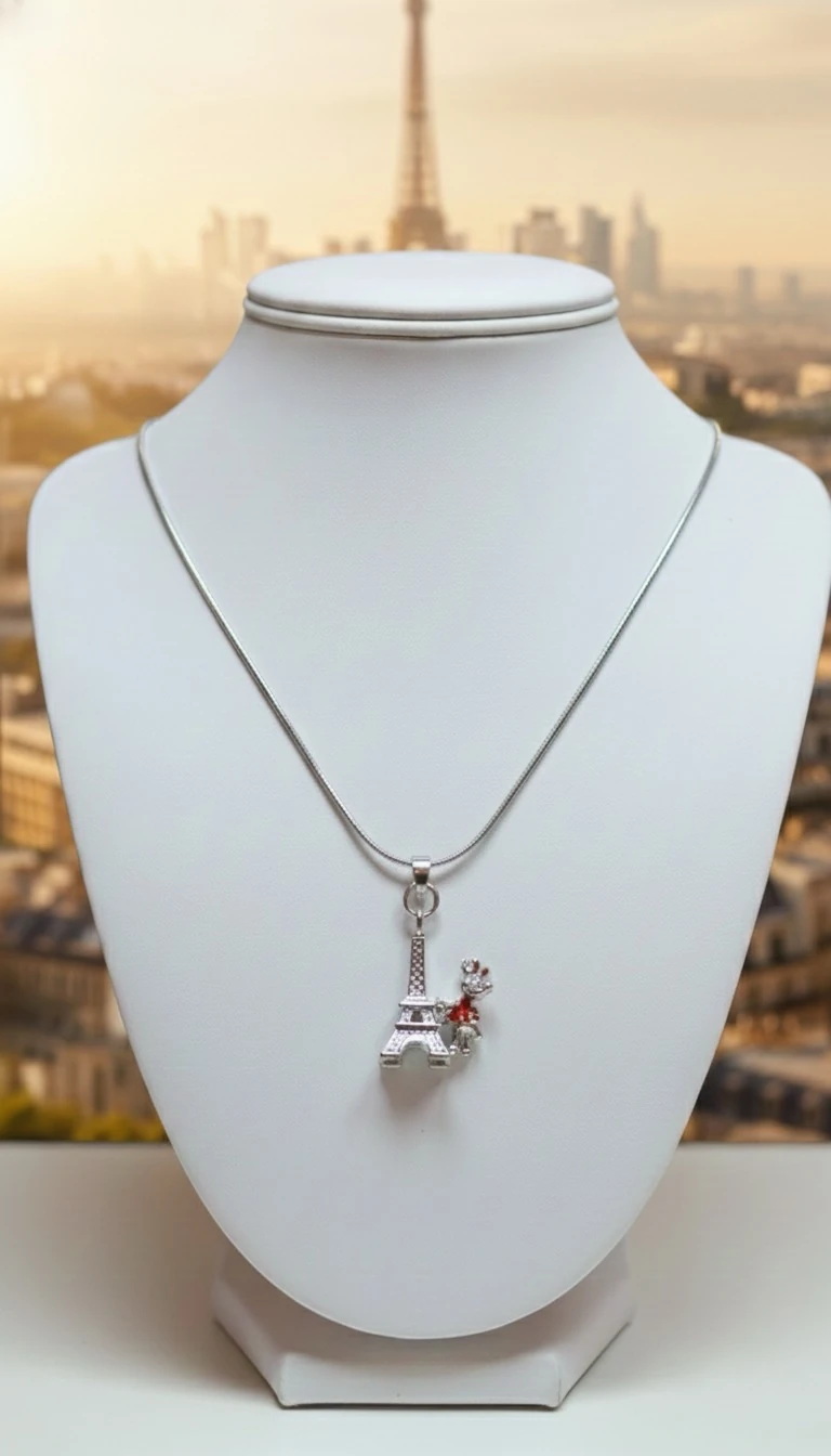 Eyfel Kulesi Charm Kolye