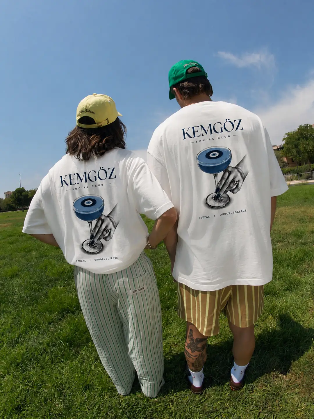 ZZUFAL X ONDOKUZDERECE - KEMGÖZ OVERSIZE TEE - ZT034