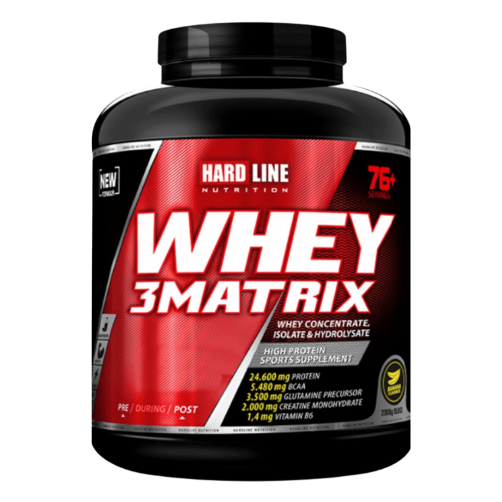 Hardline Whey 3Matrix Protein Tozu 2300gr