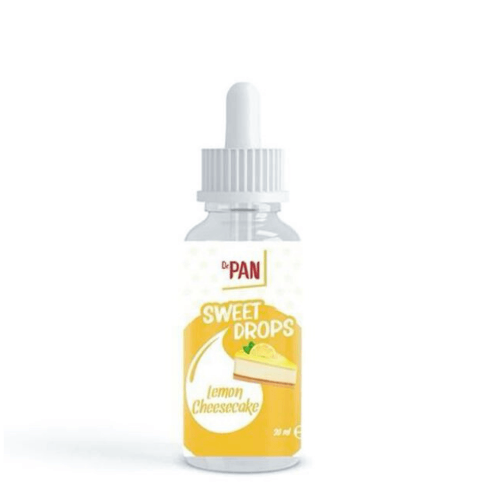Dr.Pan Sweet Drops Lemon Cheesecake (Limonlu peynirlikek aromalı sıvı Tatlandırıcı-30ml)