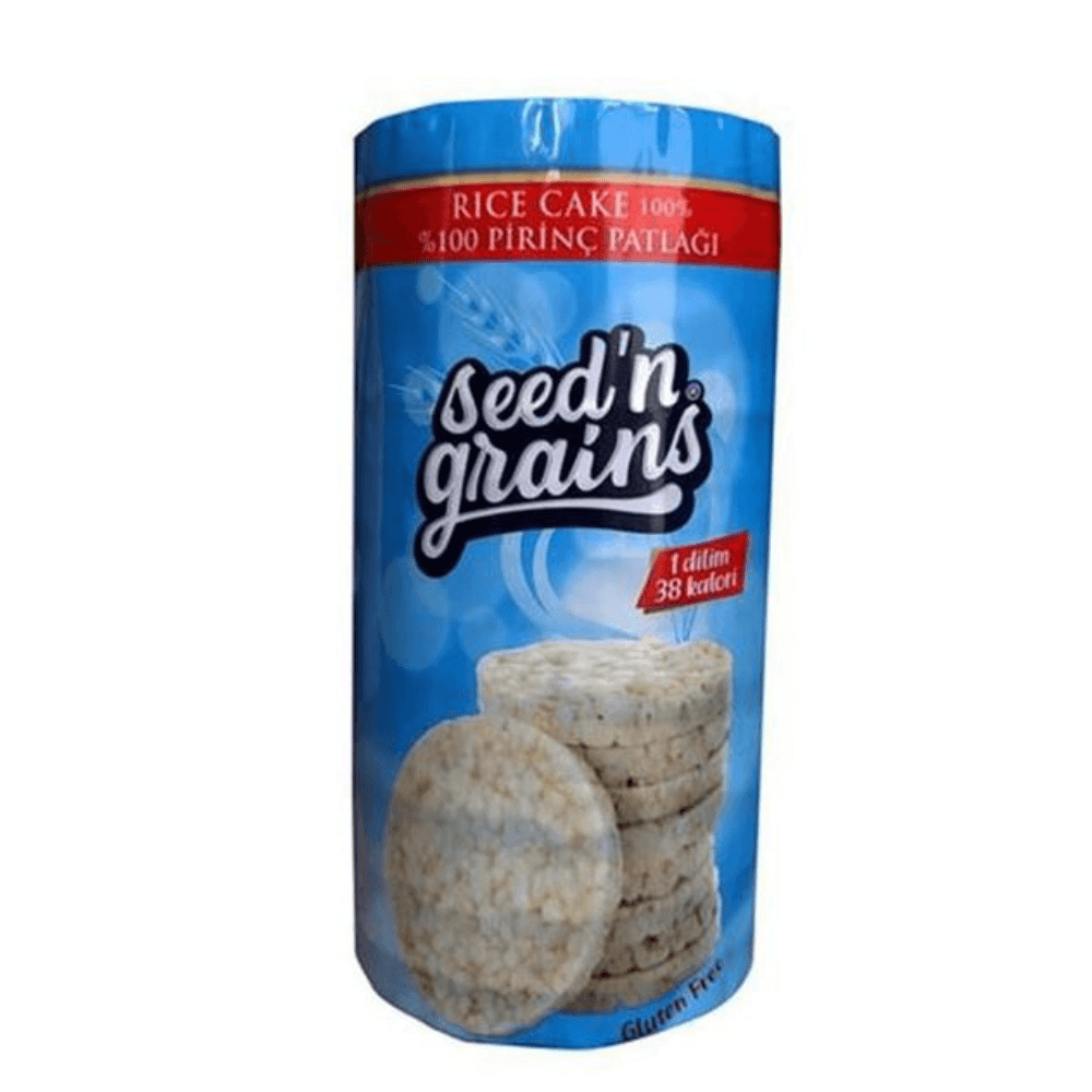 Seed'n Grains Rice Cake Pirinç Patlağı (135 gr)