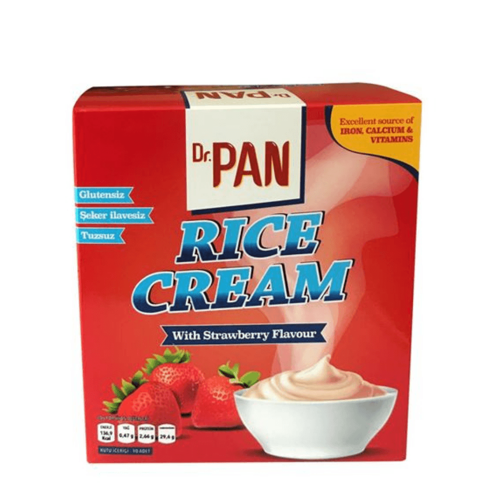 Dr. Pan Rice Cream Çilekli - 400gr - Çilek