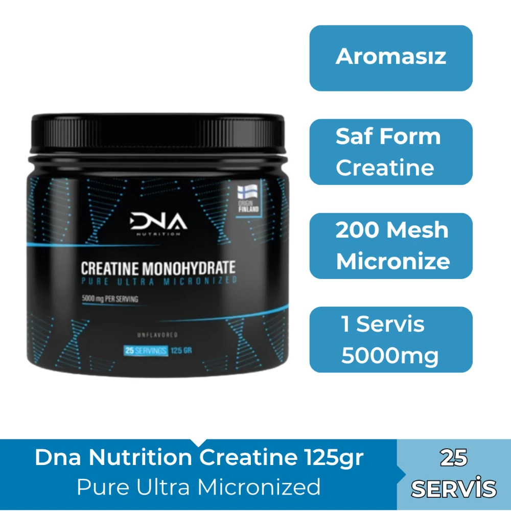 DNA Nutrition Creatine Monohydrate 125gr