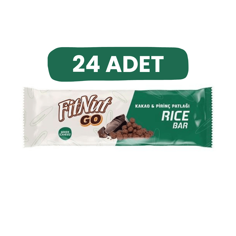 FitNut Rice Bar 20gr - 24 Adet